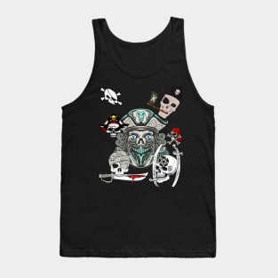 Pirate Skull Tank Top